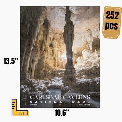 Carlsbad Caverns National Park Jigsaw Puzzle, Family Game, Holiday Gift | S10 - image3